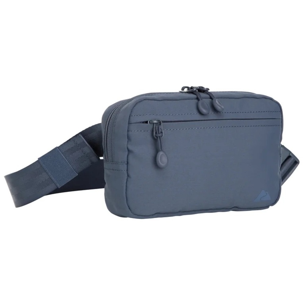 Ozark Trail Denver Waistpack, Blue Indigo Fanny pack, Polyester, Zipper,